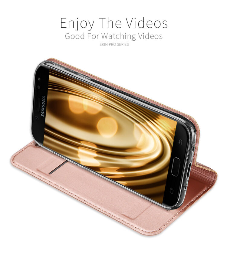 Dux Ducis Skin Pro pokrowiec flip do Samsung Galaxy J5 (2017) - złoty