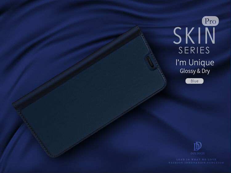 Dux Ducis Skin Pro pokrowiec flip do Samsung Galaxy J5 (2017) - różowo-złoty