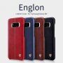 Nillkin Englon etui skórzane do Samsung Galaxy S8 Plus - czerwone