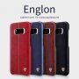 Nillkin Englon etui skórzane do Samsung Galaxy S8 - czerwone