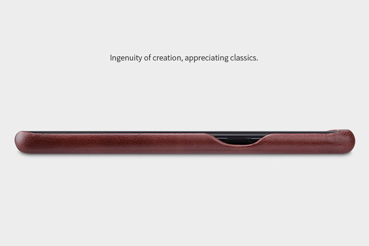 Nillkin Englon etui skórzane do Samsung Galaxy S8 - czerwone
