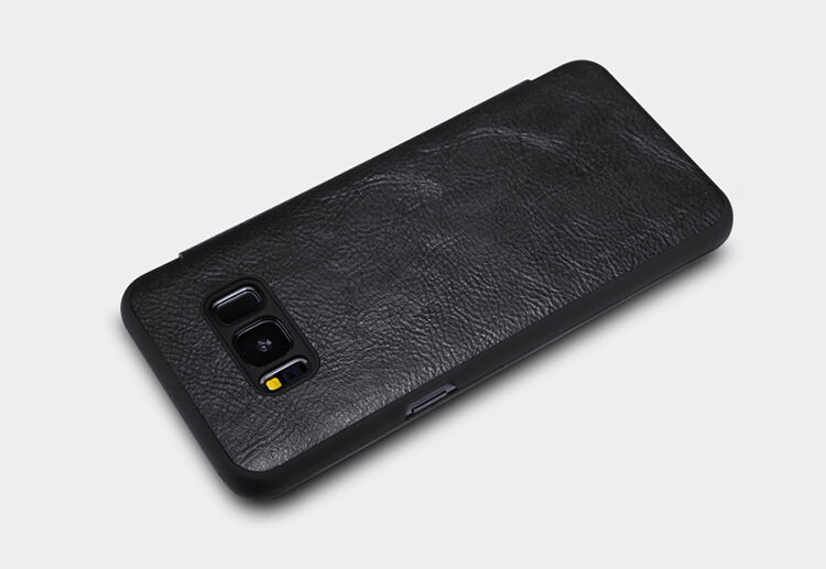 Nillkin Qin pokrowiec skórzany flip do Samsung Galaxy S8 Plus - czerwony