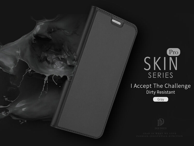 Dux Ducis Skin Pro pokrowiec flip do Samsung Galaxy S8 - ciemnoniebieski