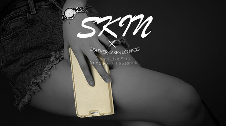 Dux Ducis Skin Pro pokrowiec flip do Samsung Galaxy S8 - ciemnoniebieski