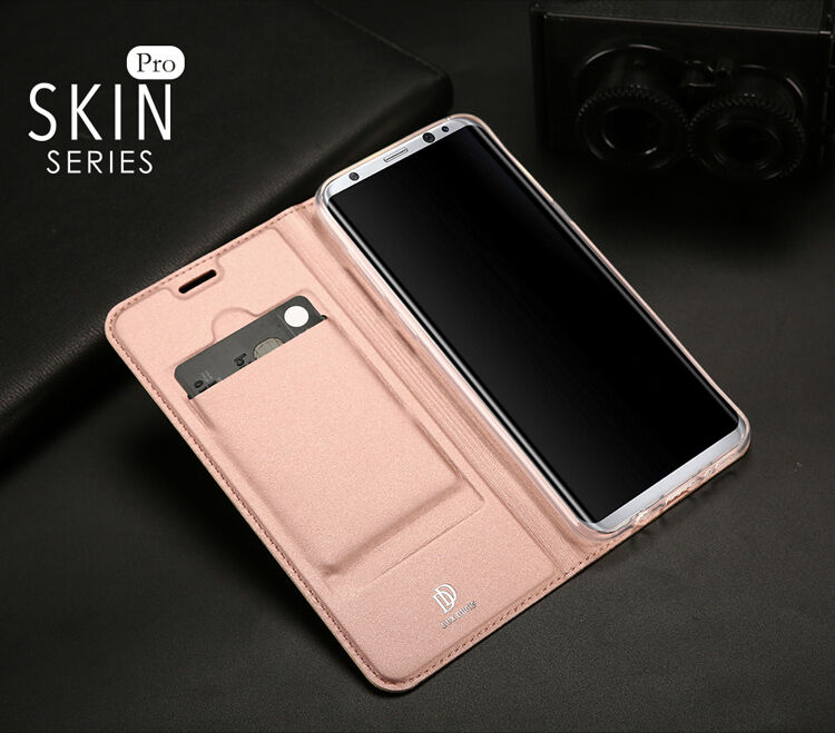 Dux Ducis Skin Pro pokrowiec flip do Samsung Galaxy S8 - ciemnoniebieski