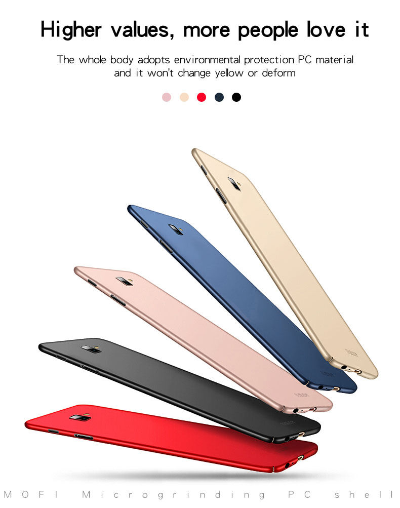 Mofi Frosted etui do Samsung Galaxy J6 Plus - czerwone