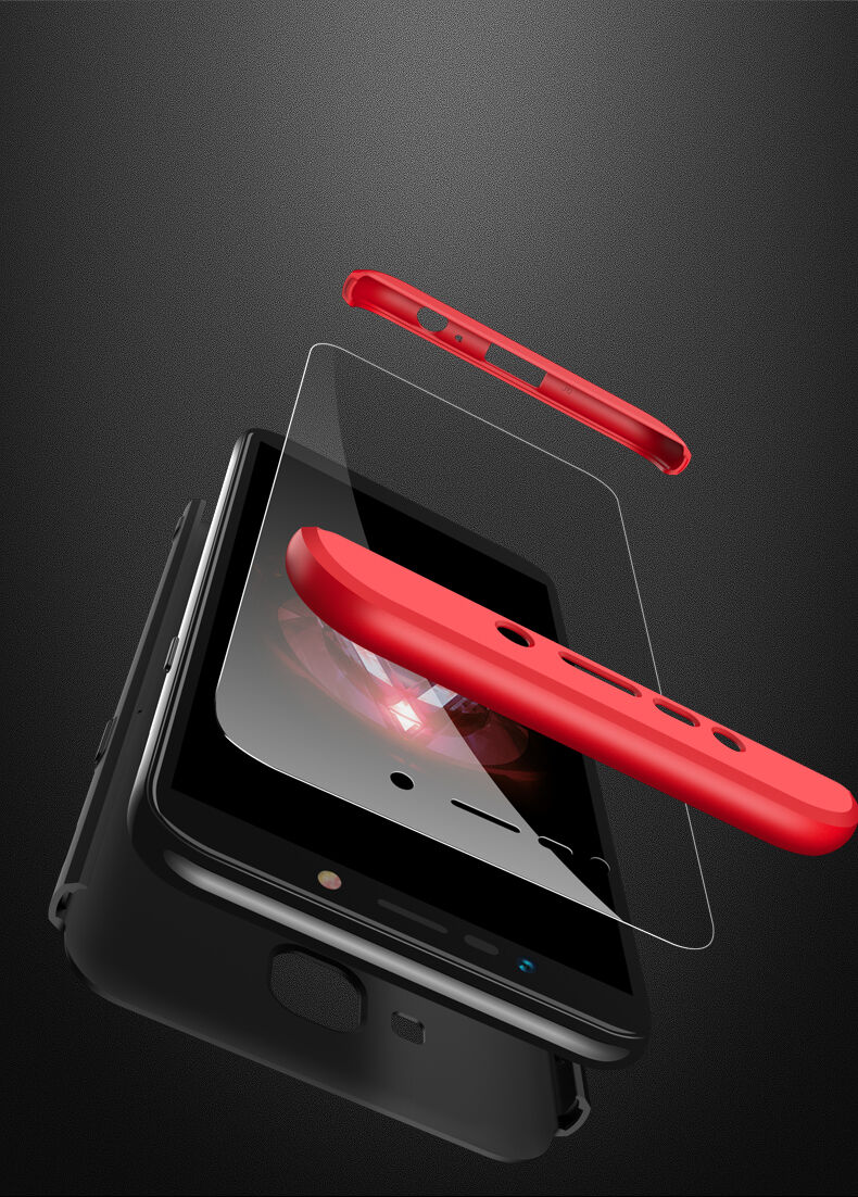 Gkk Odporne etui do Samsung Galaxy J4 Plus - srebrno-czarne