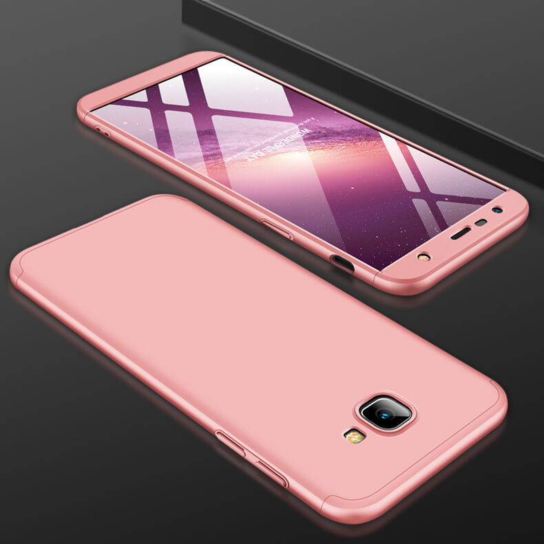 Gkk Odporne etui do Samsung Galaxy J4 Plus - srebrno-czarne Gkk Odporne etui do Samsung Galaxy J4 Plus - srebrno-czarne