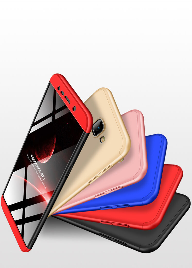 Gkk Odporne etui do Samsung Galaxy J4 Plus - czerwono-czarne
