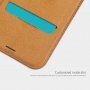 Nillkin Qin pokrowiec skórzany flip do Samsung Galaxy J4 Plus - czarny