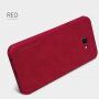 Nillkin Qin pokrowiec skórzany flip do Samsung Galaxy J4 Plus - czarny