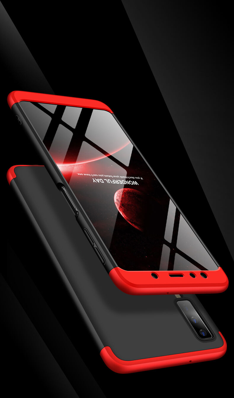 Gkk Odporne etui do Samsung Galaxy A7 (2018) - złoto-czarne