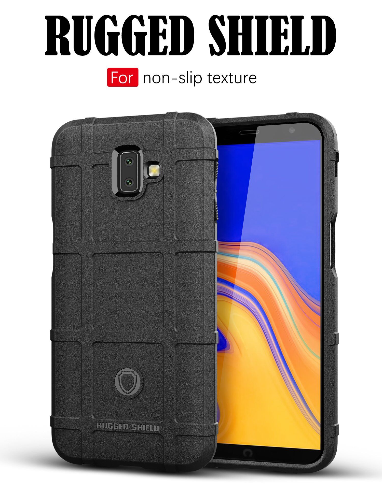 Odporne na wstrząsy etui plastikowe do Samsung Galaxy J6 Plus - zielone