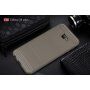 Etui plastikowe z teksturą szlifowaną do Samsung Galaxy J4 Plus - czerwone