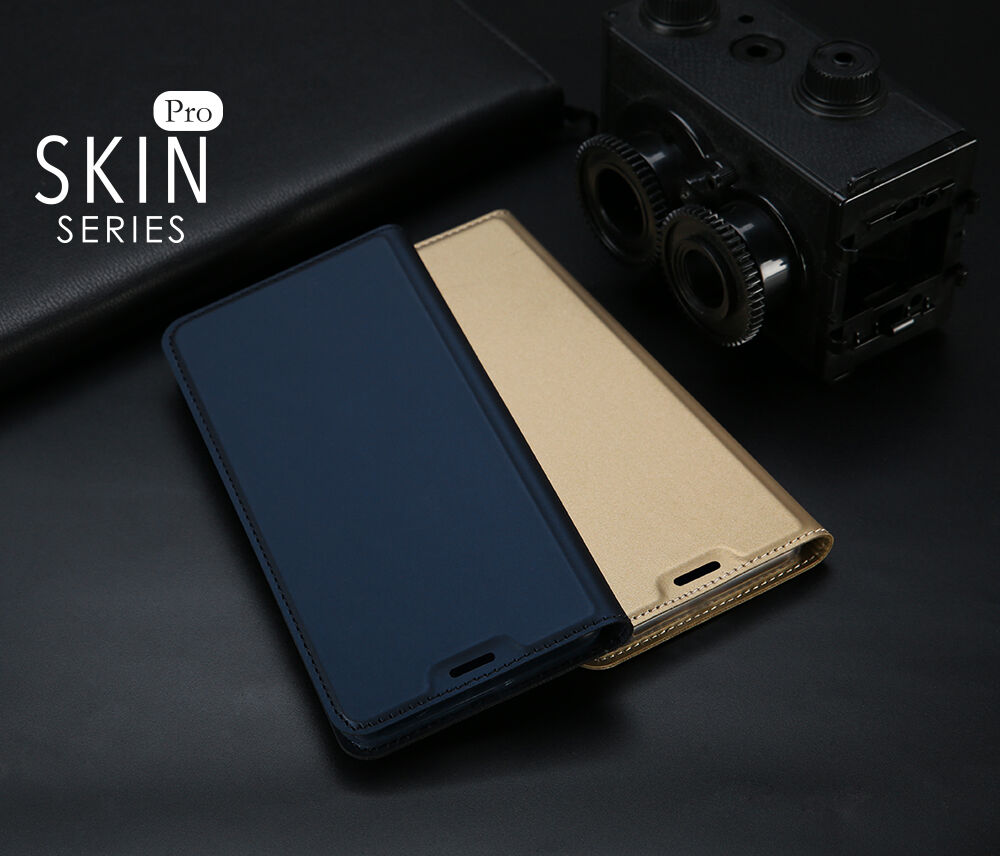 Dux Ducis Skin Pro pokrowiec flip do Samsung Galaxy J6 Plus - złoty