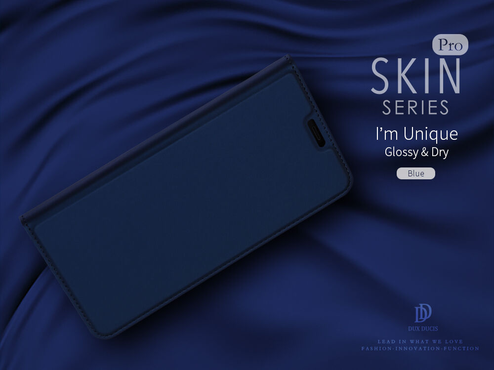 Dux Ducis Skin Pro pokrowiec flip do Samsung Galaxy J6 Plus - różowo-złoty