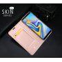 Dux Ducis Skin Pro pokrowiec flip do Samsung Galaxy J6 Plus - różowo-złoty