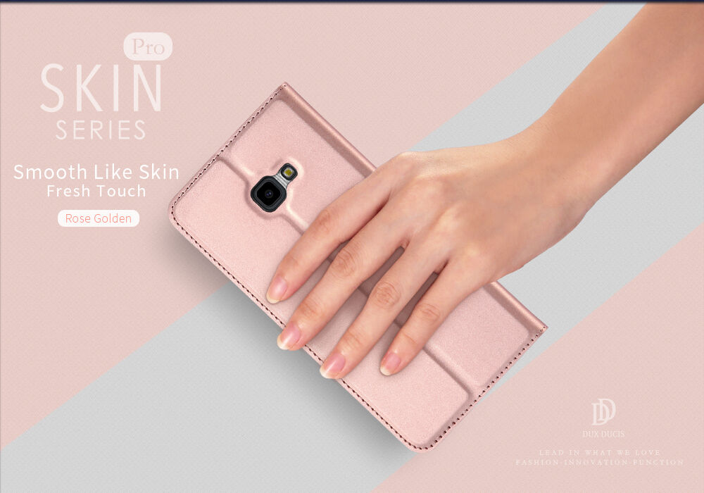 Dux Ducis Skin Pro pokrowiec flip do Samsung Galaxy J4 Plus - ciemnoniebieski