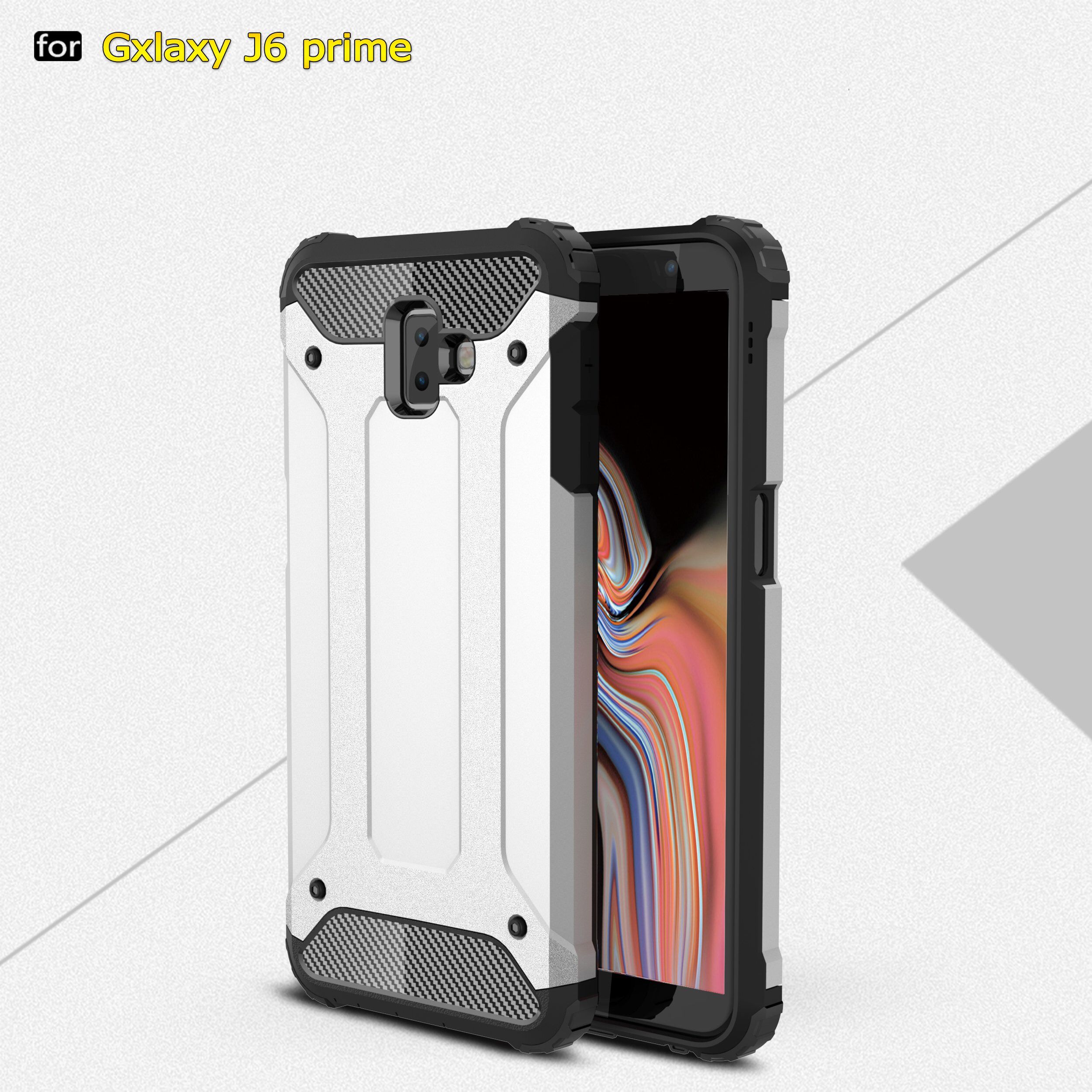 Super odporne etui Armor do Samsung Galaxy J6 Plus - złote Super odporne etui Armor do Samsung Galaxy J6 Plus - złote
