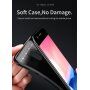 Ipaky etui plastikowe z teksturą karbonową do Samsung Galaxy J3 (2018) - czarne