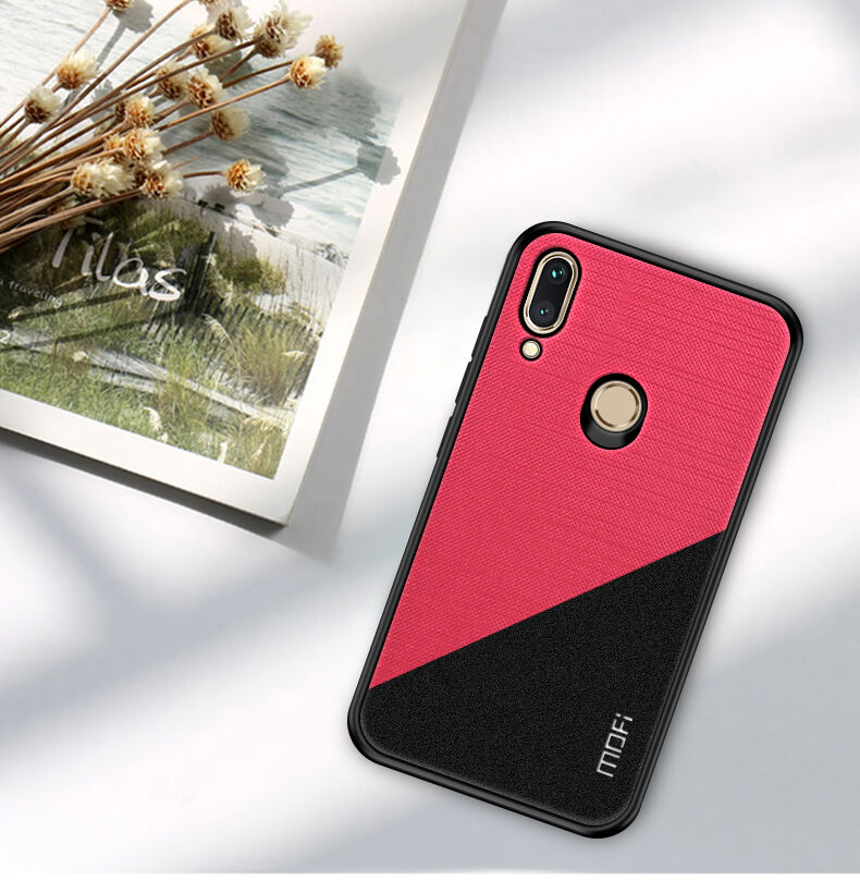 Mofi Guard etui plastikowe do Samsung Galaxy A6 Plus (2018) - różowo-złote