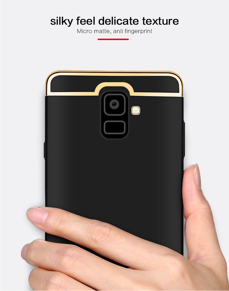 Mofi Guard etui plastikowe do Samsung Galaxy A6 (2018) - niebieskie