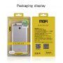Mofi Guard etui plastikowe do Samsung Galaxy A6 (2018) - różowo-złote