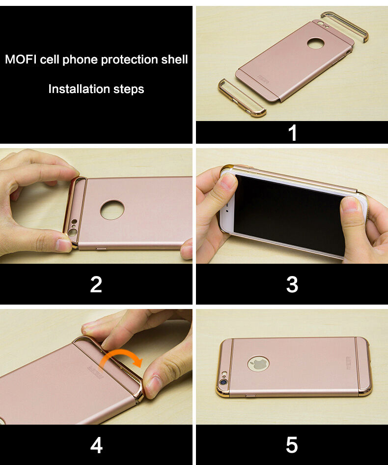 Mofi Guard etui plastikowe do Samsung Galaxy A6 (2018) - srebrne Mofi Guard etui plastikowe do Samsung Galaxy A6 (2018) - srebrne