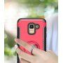 Etui odporne z uchwytem do Samsung Galaxy J6 (2018) - czerwone