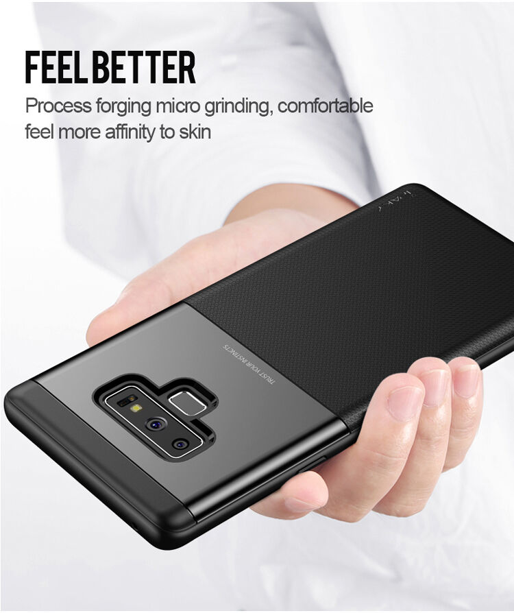 Ipaky etui plastikowe do Samsung Galaxy Note 9 - ciemnoniebieskie