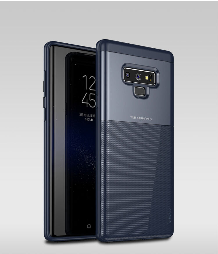 Ipaky etui plastikowe do Samsung Galaxy Note 9 - ciemnoniebieskie