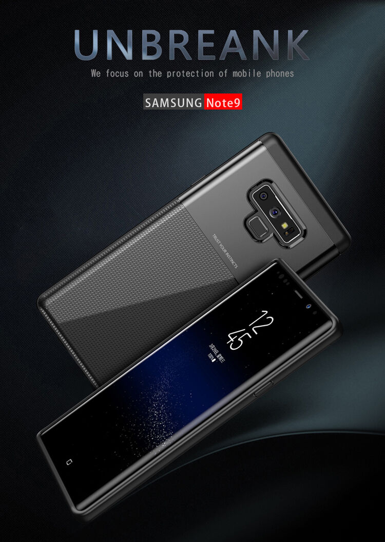 Ipaky etui plastikowe do Samsung Galaxy Note 9 - czarne