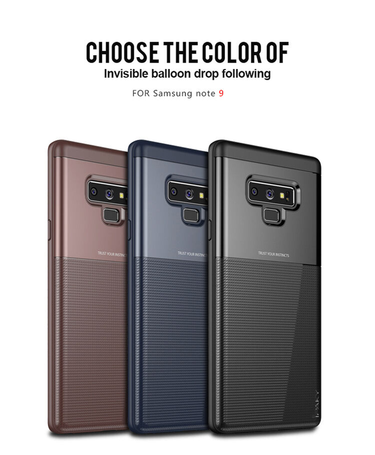 Ipaky etui plastikowe do Samsung Galaxy Note 9 - czarne