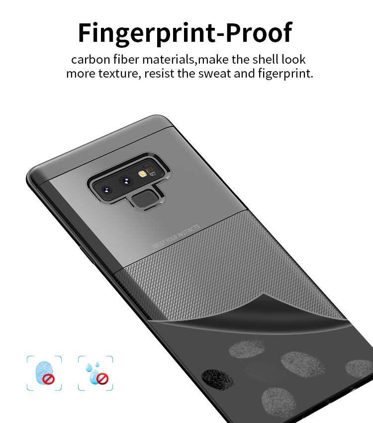 Ipaky etui plastikowe do Samsung Galaxy Note 9 - czarne