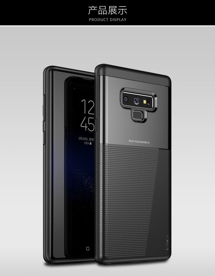 Ipaky etui plastikowe do Samsung Galaxy Note 9 - czarne