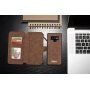 Caseme 2w1 pokrowiec portfelowy Samsung Galaxy Note 9 - brązowy
