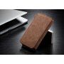 Caseme 2w1 pokrowiec portfelowy Samsung Galaxy Note 9 - brązowy