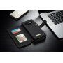Caseme 2w1 pokrowiec portfelowy Samsung Galaxy Note 9 - brązowy