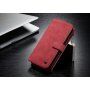 Caseme 2w1 pokrowiec portfelowy Samsung Galaxy Note 9 - czerwony