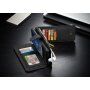Caseme 2w1 pokrowiec portfelowy Samsung Galaxy Note 9 - czerwony