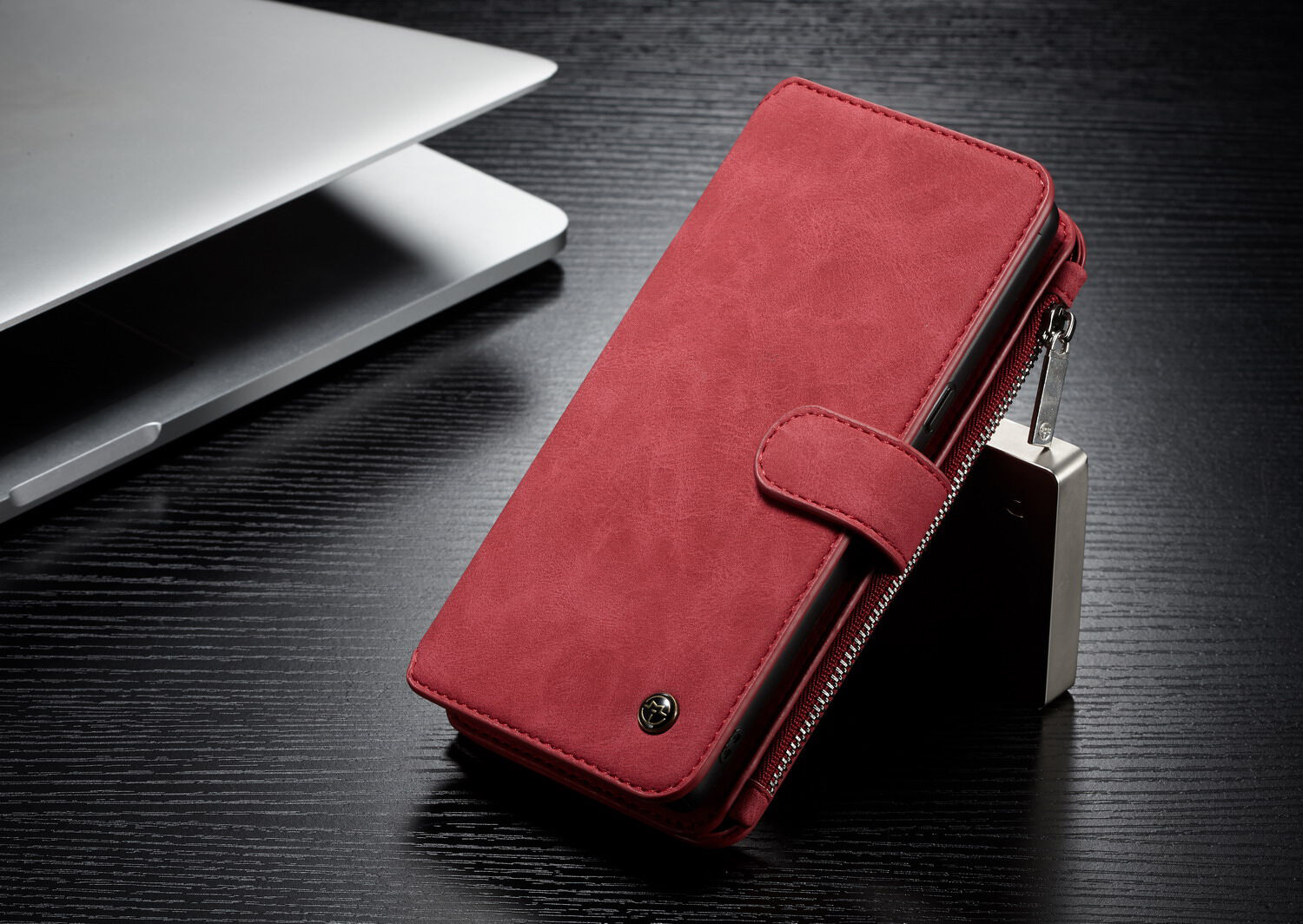 Caseme 2w1 pokrowiec portfelowy Samsung Galaxy Note 9 - czarny