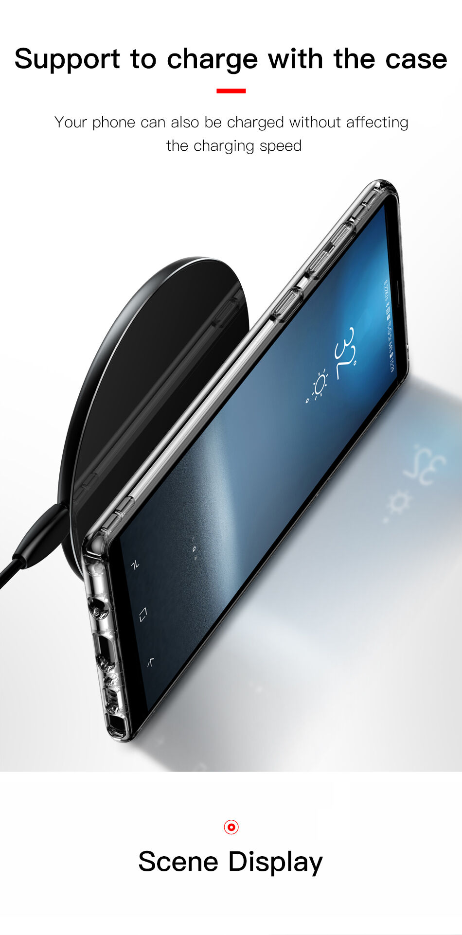 Baseus Safety etui plastikowe do Samsung Galaxy Note 9 - przezroczyste
