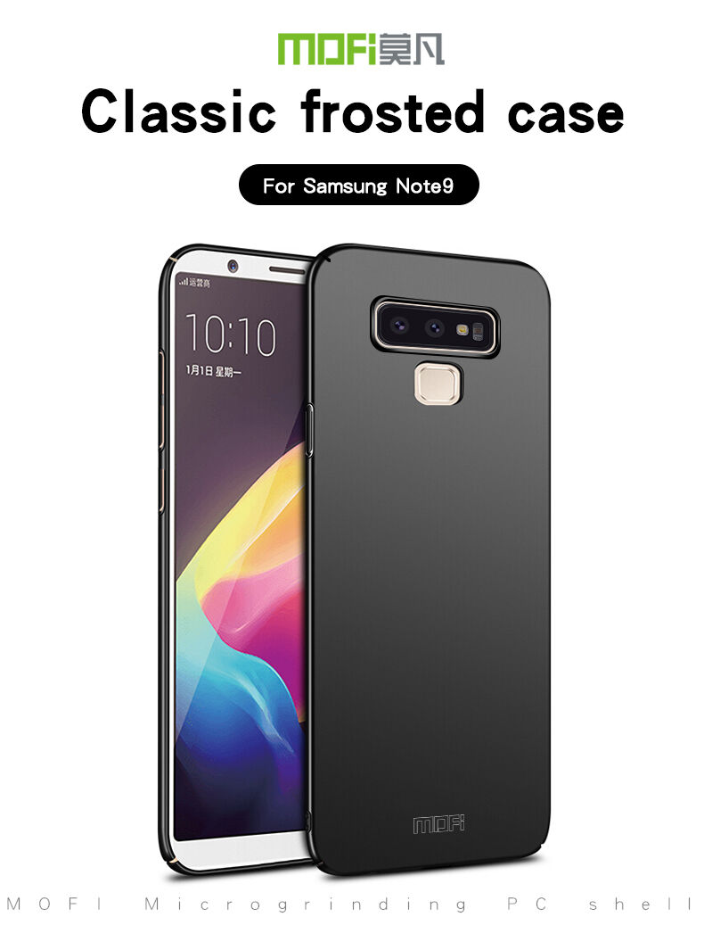 Mofi etui plastikowe Frosted do Samsung Galaxy Note 9 - złote