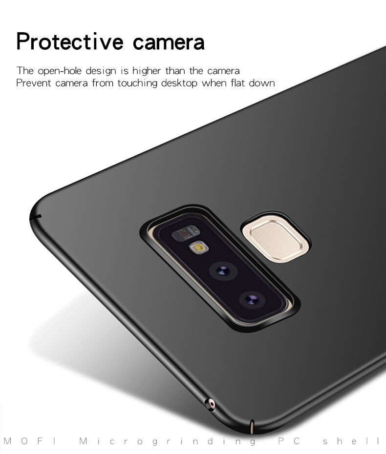 Mofi etui plastikowe Frosted do Samsung Galaxy Note 9 - złote