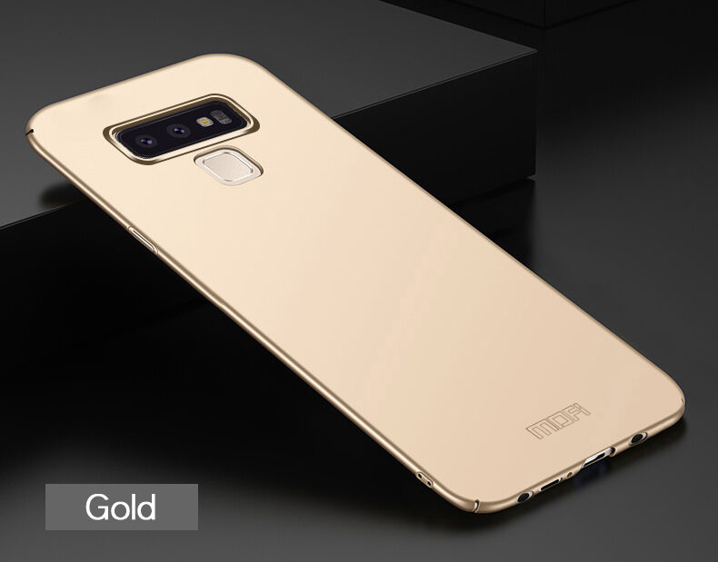 Mofi etui plastikowe Frosted do Samsung Galaxy Note 9 - złote