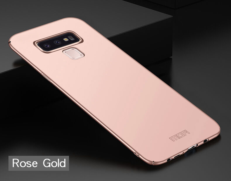 Mofi etui plastikowe Frosted do Samsung Galaxy Note 9 - złote