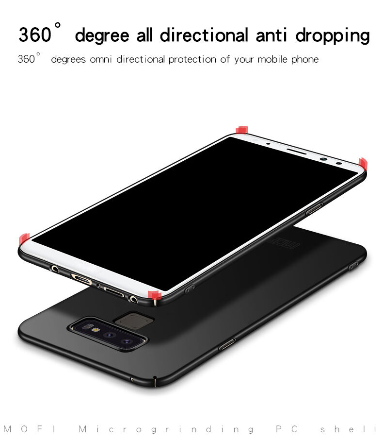 Mofi etui plastikowe Frosted do Samsung Galaxy Note 9 - różowo-złote