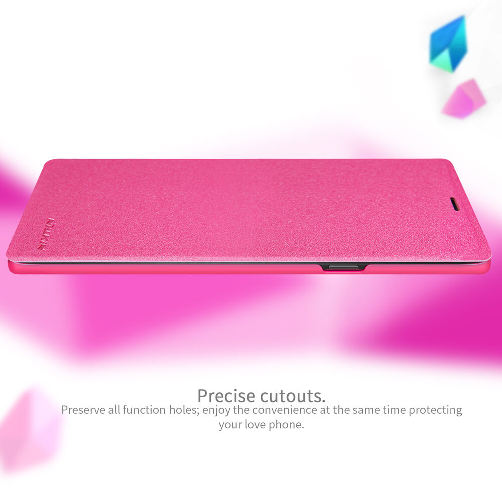 Nillkin Sparkle pokrowiec flip do Samsung Galaxy Note 9 - złoty