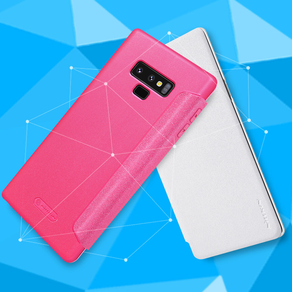 Nillkin Sparkle pokrowiec flip do Samsung Galaxy Note 9 - biały