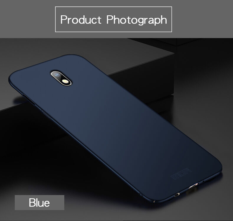 Mofi etui plastikowe Frosted do Samsung Galaxy J3 (2018) - złote